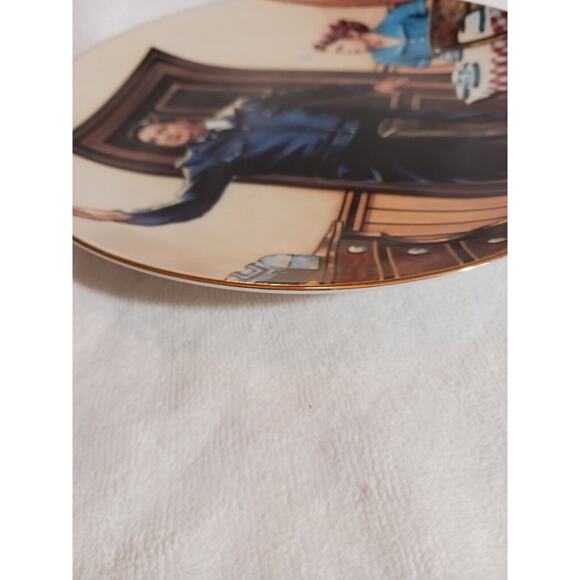 JACKIE GLEASON Hamilton Collection Bang! Zoom Hamilton Plate 24714 Collector - Picture 9 of 12